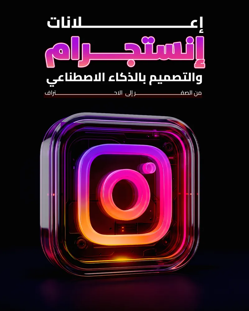 غلاف كورس إعلانات إنستجرام
